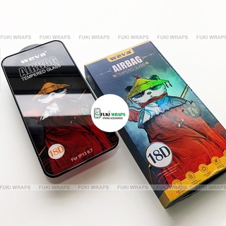 Kính cường lực Chống Vỡ Viền 18D Phủ Nano Mượt Dành Cho 16 pro max 15 pro max 14 pro max 13 pro max 12 pro max