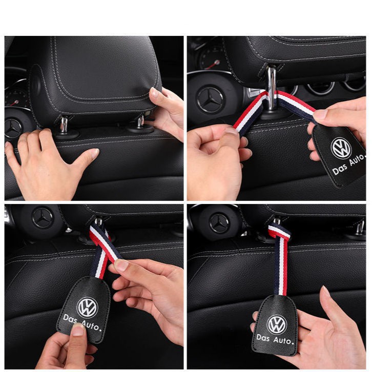 Móc ghế ô tô Phụ kiện nội thất ẩn cho Proton / Perodua / Mercedes / AMG / BMW / Audi / TOYOTA / HONDA / NISSAN / MAZDA / VOLVO / KIA / LEXUS / VOLKSWAGEN / Land Rover / HYUNDAI / Mitsubishi / FORD / SUBARU