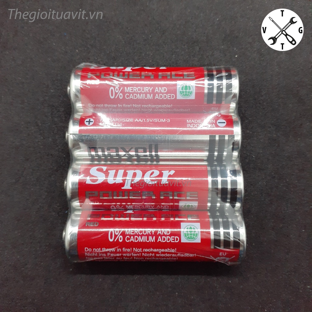 Pin đũa pin tiều MAXELL AA/AAA Carbon R03 1.5V chính hãng | Shopee Việt Nam