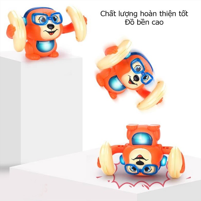 Đồ Chơi Khỉ Có Cảm Ứng Âm Thanh, Có Đèn, Nhạc, Tự Nhảy Vui Nhộn Cho Bé Yêu