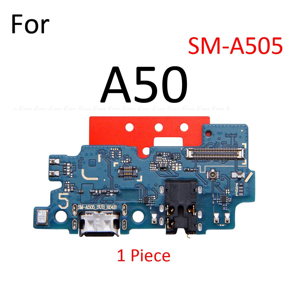 Đế Sạc Cổng Sạc USB Cắm Bảng Mic Cáp Mềm Cho Samsung Galaxy A80 A70 A60 A50s A50 A40 A30s A30 A20e A20 A10 A10e Thay Thế Các Bộ Phận