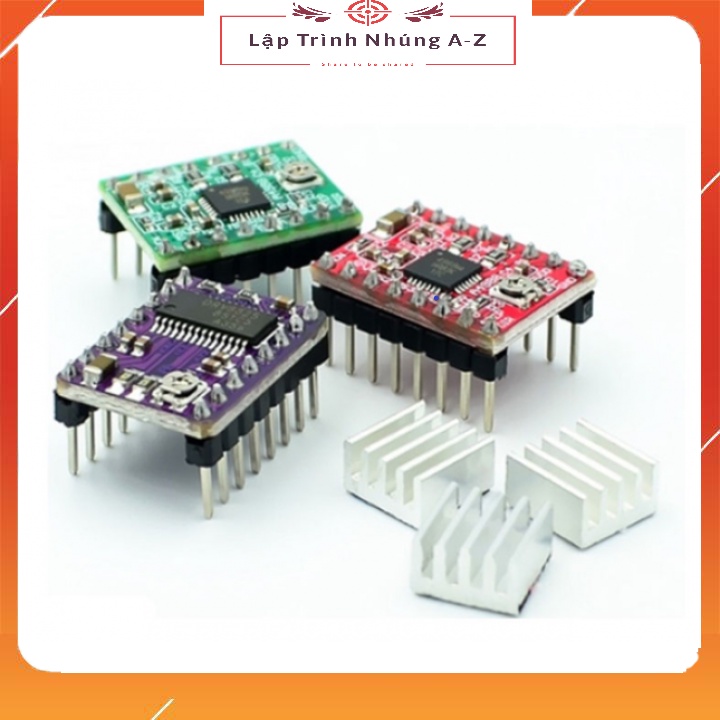 [Lập Trình Nhúng A-Z][G108] Module Điều Khiển Động Cơ A4988, DRV8825 ...