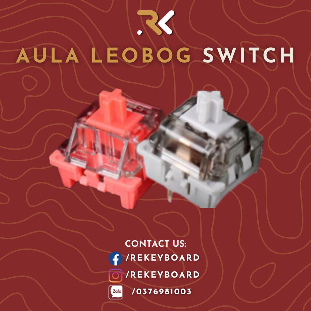 Aula Leobog Switch | Công tắc bàn phím cơ Leobog | Ash Wood | Wolf ...