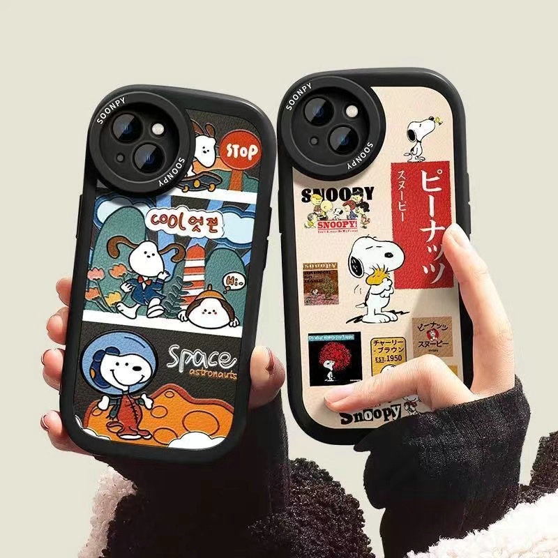 [Phiên bản nâng cấp] Ốp lưng cho Samsung Galaxy S25 S24 S23 S22 S21 S20 Plus Ultra FE M55 M54 M51 A56 A55 A54 A53 A52 A51 A50 A73 A72 A71 Vỏ điện thoại mềm Motif Chú chó không gian dễ thương