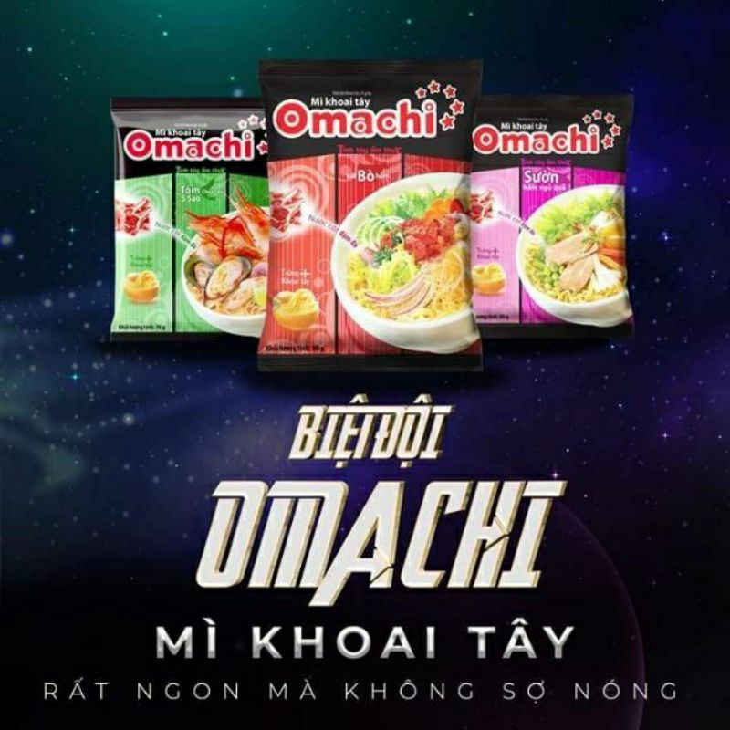 5 goi mì omachi đủ vị gói 78g | Shopee Việt Nam