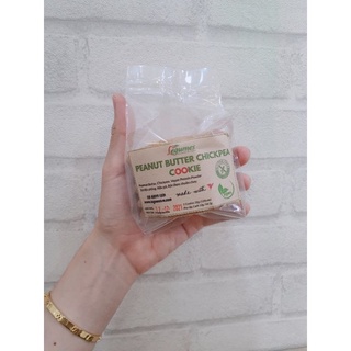 Bánh Cookie đậu gà không bột mì, thuần chay (5 cái) -Set 5 Peanut Butter Chickpea Cookie ( Vegan ,Flourless,Gluten-free)