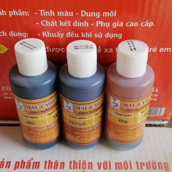 Tinh màu PU tạo màu Sơn giả gỗ - 100g - 1 chai | Shopee Việt Nam