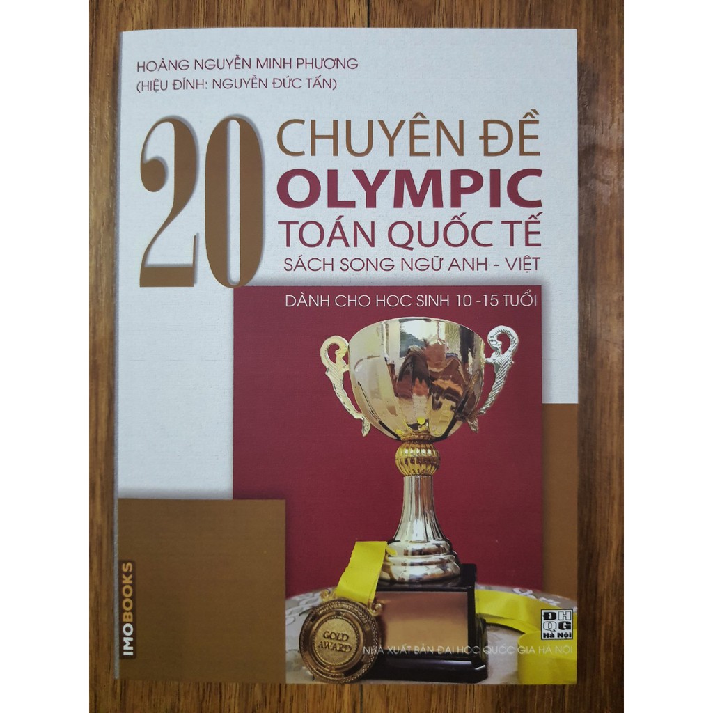 Ảnh Sách - 20 Chuyên đề OLYMPIC Toán quốc tế - Sách song ngữ Anh Việt 1