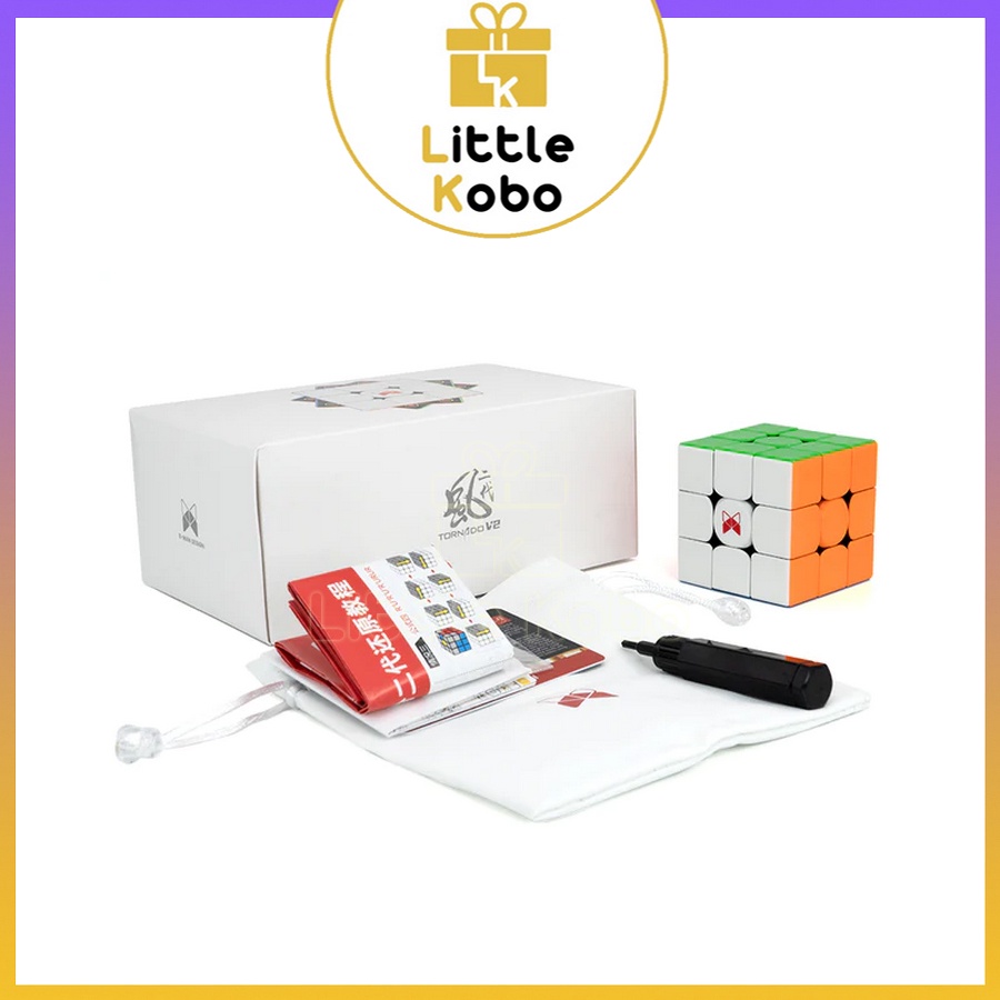 [Bản Magnetic Core] Rubik 3x3 CH X-Man Tornado V2 M 2022 Được Mod Bởi ...