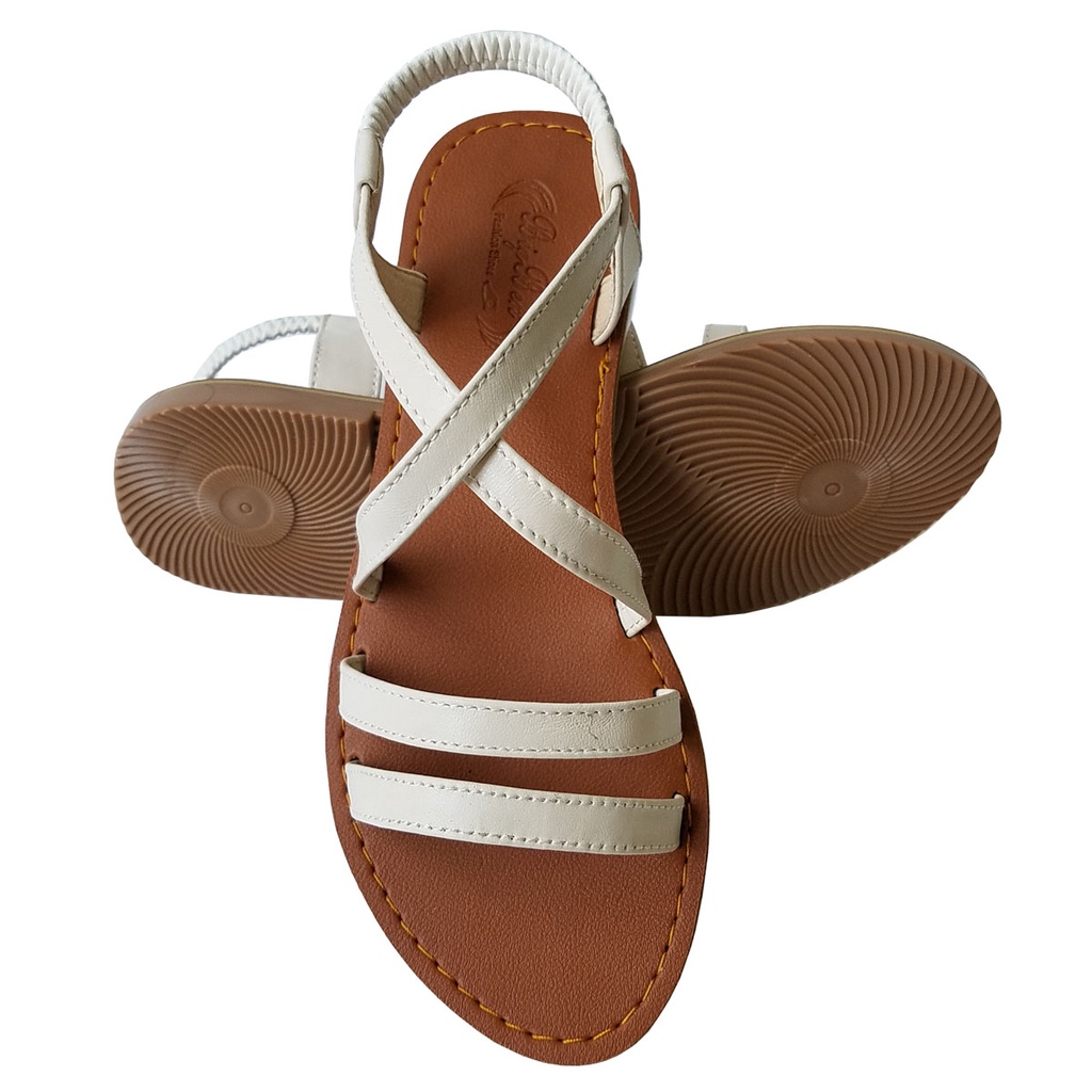 Giày Sandal Nữ Da Bò Thật BIGGBEN Cao Cấp HKD575