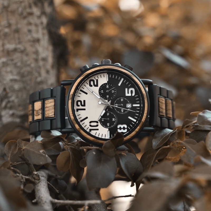 Đồng hồ đeo tay nam vỏ gỗ WoodWatch GR25-1A