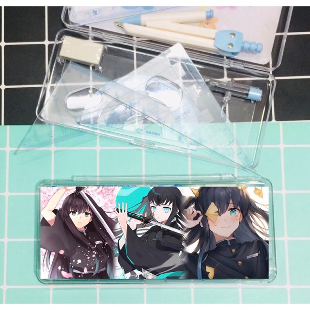 Compa thước kẻ kimetsu no yaiba nhiều mẫu | Shopee Việt Nam