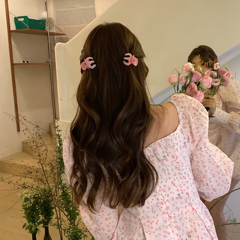 Set 5 Kep Tóc Nữ Tone Hồng Vintage Mẫu Mới Siêu Xinh | BigBuy360 - bigbuy360.vn