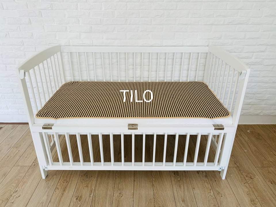 Mô tả Size 62x114cm tấm lót chống thấm cho bé bỏ bỉm TILO cotton 4 lớp mềm êm, không nóng bí, giặt máy - 4