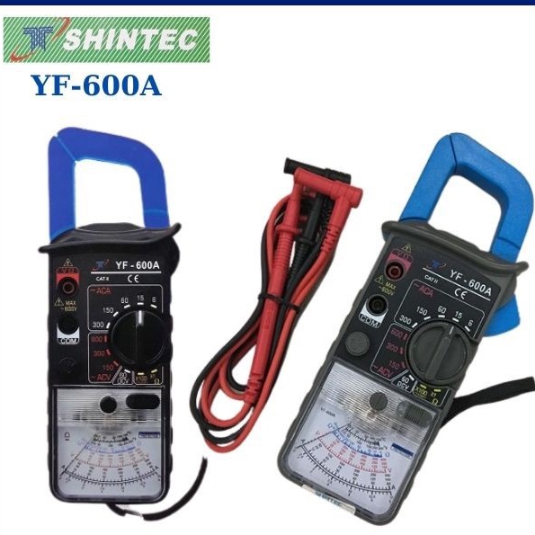 (VTĐL)Đồng hồ Ampe Kìm YF-600A ShinTec Đài Loan