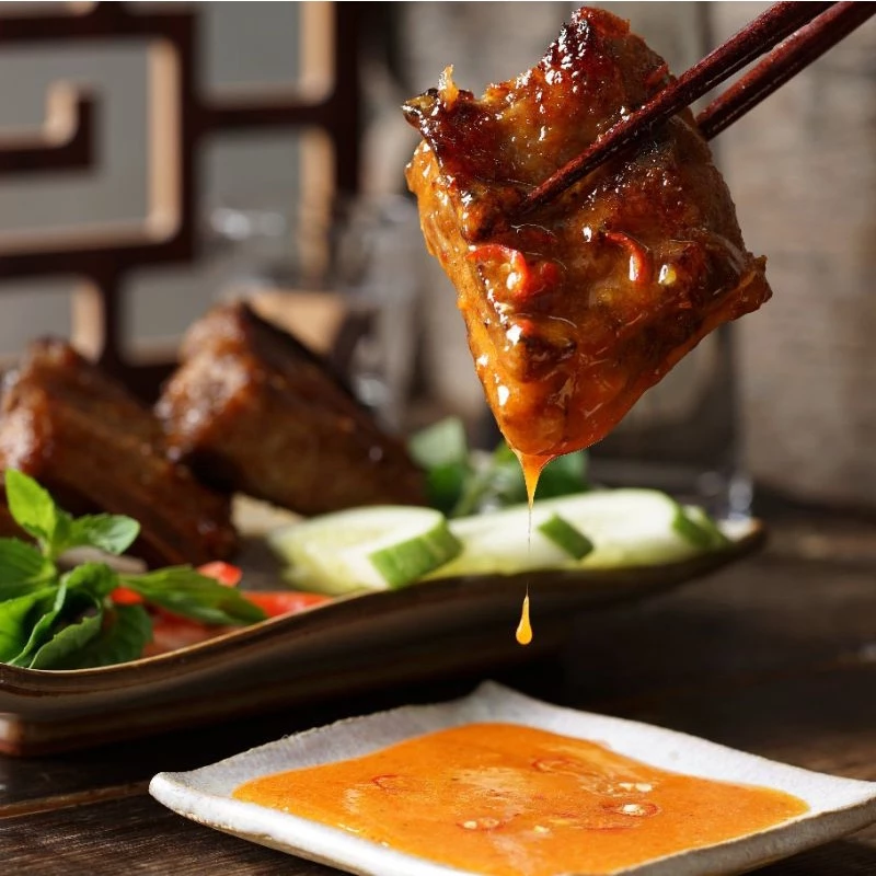 Muối chấm thịt nướng -muối ớt đỏ, sốt chấm BQQ, nước chấm hải sản,...- thương hiệu A Nước Chấm