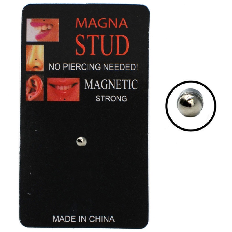 Khuyên Mũi Giả Nam Châm Không Xỏ Thời Trang Cá Tính Cho Nam Nữ