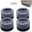 Combo 2 hộp Set 4 cái đế kê chân máy giặt chống rung silicon cao cấp , Bộ 4 đế chống rung máy giặt (8 cái)