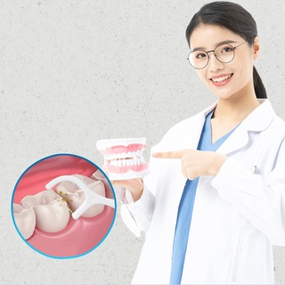 Hộp 50 Chiếc Tăm Chỉ Nha Khoa vệ sinh kẽ răng chân nướu chuyên dụng #A239