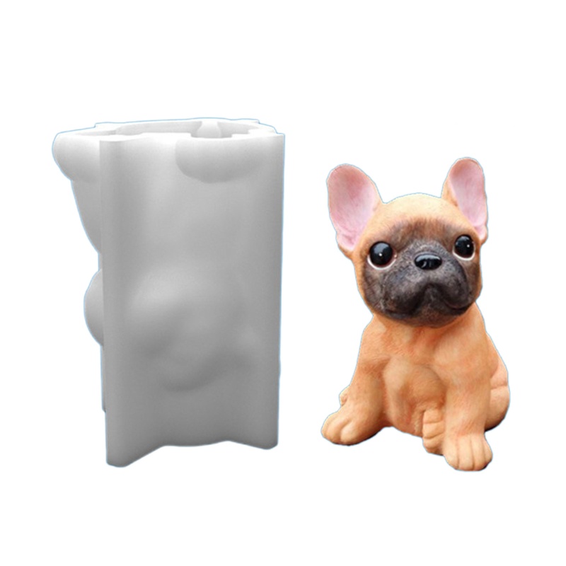 Khuôn silicone Làm Vật Liệu resin diy Hình Chú Chó Xinh Xắn