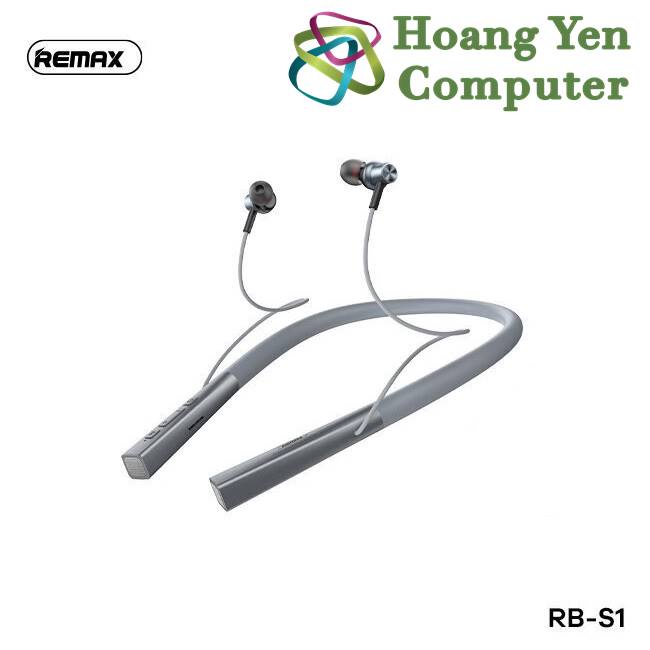 Tai Nghe Bluetooth Thể Thao Remax RB-S1 V5.1, Pin Trâu, Chất Âm Tốt - BH 12 Tháng - Hoàng Yến Computer