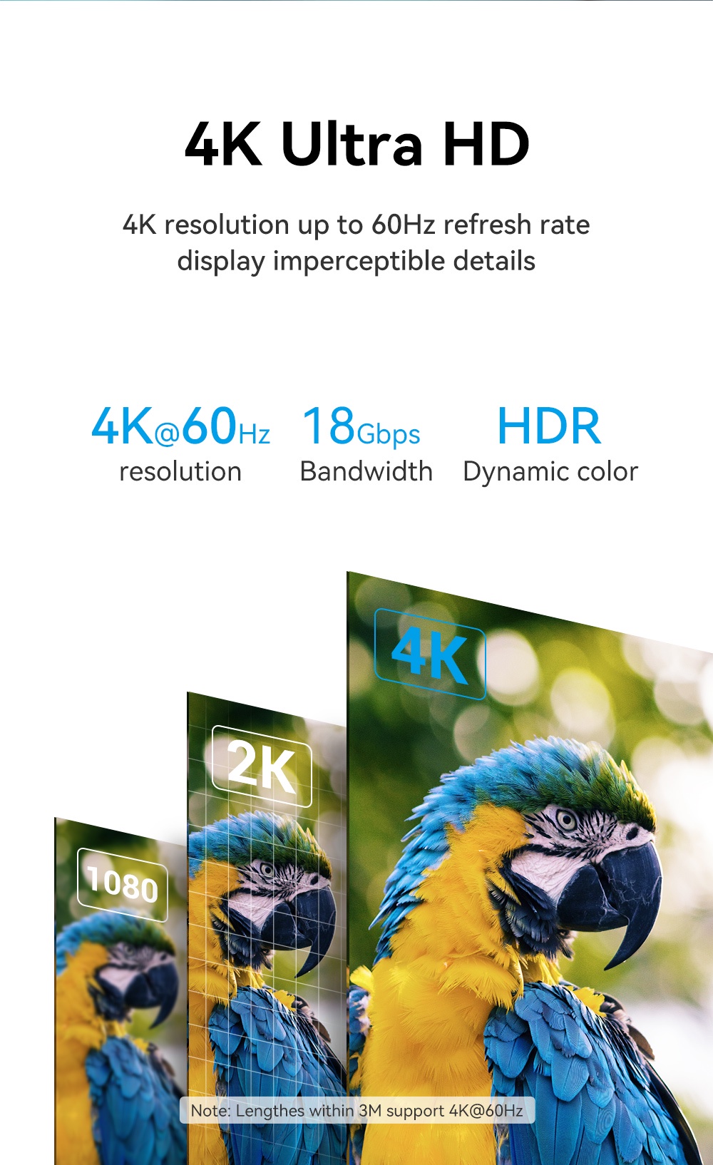 Cáp HDMI Vention kết nối TV