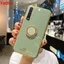 Mềm Ốp Lưng Nhám Có Nhẫn Móc Cho Điện Thoại samsung galaxy note 20 10 plus 9 8 s10 plus s10e s9 plus