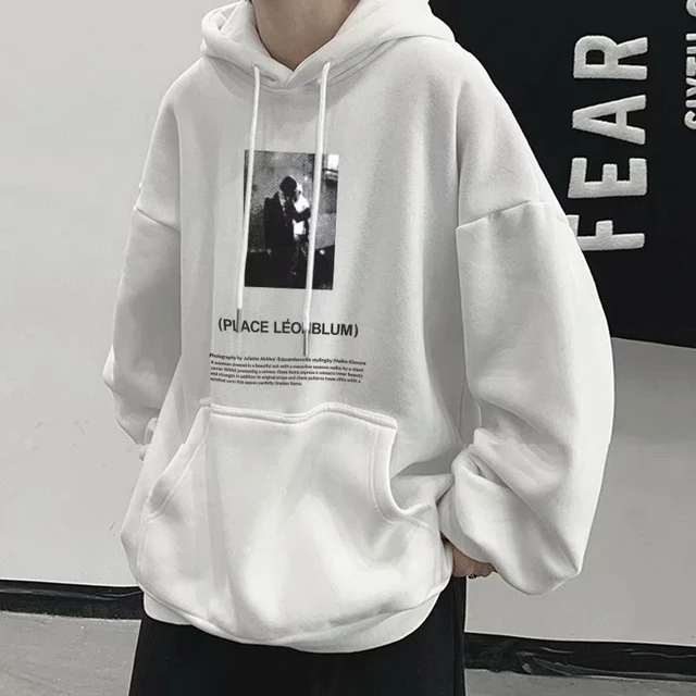 Áo hoodie 5 màu [M-8XL] Áo hoodie nam hợp thời trang phong cách Hàn Quốc Áo hoodie oversize Áo hoodie nam