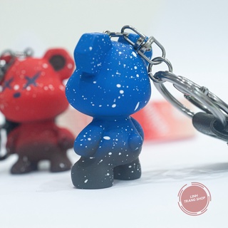 Móc Chìa Khoá Hình Gấu Màu Sắc Cá Tính, Móc Khoá Keychain Hình Gấu Dễ Thương