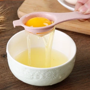 COMBO 2 Dụng cụ lọc trứng tách lòng đỏ trứng bằng lúa mạch