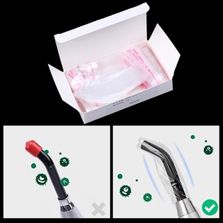 200pcs LED dùng một lần bảo dưỡng ánh sáng đầu bằng nhựa bao gồm các tay áo bảo dưỡng nha khoa Hướng dẫn ánh sáng