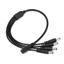 Bộ chuyển đổi cáp chia JUIC 5,5mm * 2,1mm Chất lượng cao từ nữ sang nam cho đèn LED dải Camera quan sát