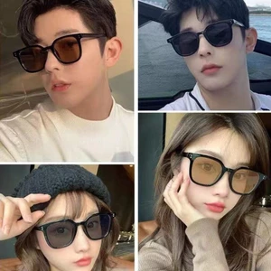 Kính mắt râm mát nữ nam thời trang chống tia UV phong cách Hàn Quốc gọng kính GM mới Hottrend đi chơi đi biển đẹp 242