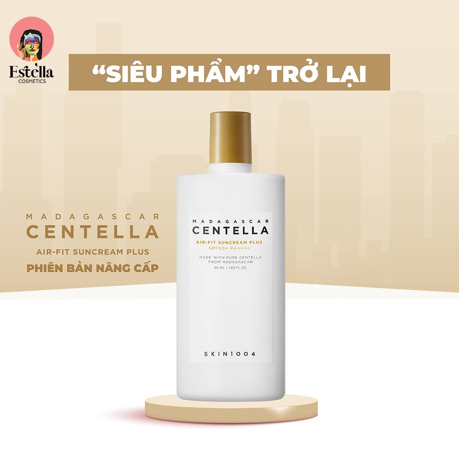 Ảnh Kem Chống Nắng Skin1004 Madagascar Centella Air-Fit Suncream Plus SPF50+ PA++++ 50ml 2