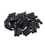 OUSXA 50 / 100 Chiếc Phanh Xe Đạp Bánh Răng Đường Đen Ống Dụng Cụ Mũ Nhựa Đầu Uốn