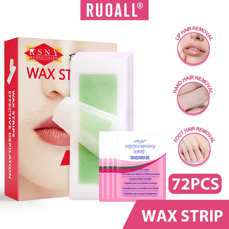 Ảnh Hộp 72 giấy wax lông RUOALL 150g toàn thân 1