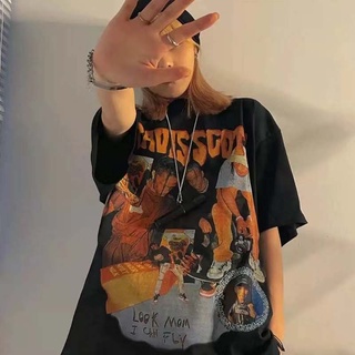 Áo thun HIIXIIVI 100% cotton tay ngắn cổ tròn phong cách Hàn Quốc thời trang mùa hè 2022