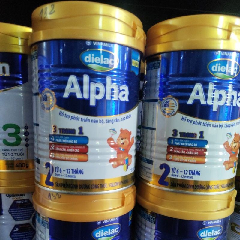 Sữa bột vinamilk Alpha step 2 400g | Shopee Việt Nam