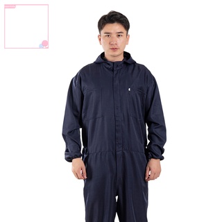 Áo Liền Quần Đồng Phục Bảo Hộ Lao Động Tay Dài Siêu Mềm Chống Tĩnh Điện Cho Nam