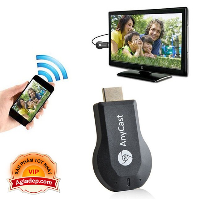 Anycast thiết bị kết nối điện thoại với màn hình TV tivi ( HDMI ...