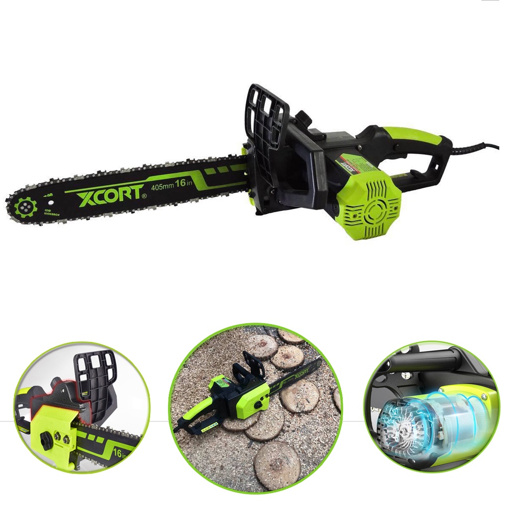 Máy cưa xích chạy điện 2000W XCORT Model XML05-405 Máy cực khỏe