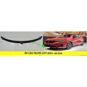 Ốp mui cản trước CARBON xe Honda City 2021 - 2022 vân cacbon hàng đẹp
