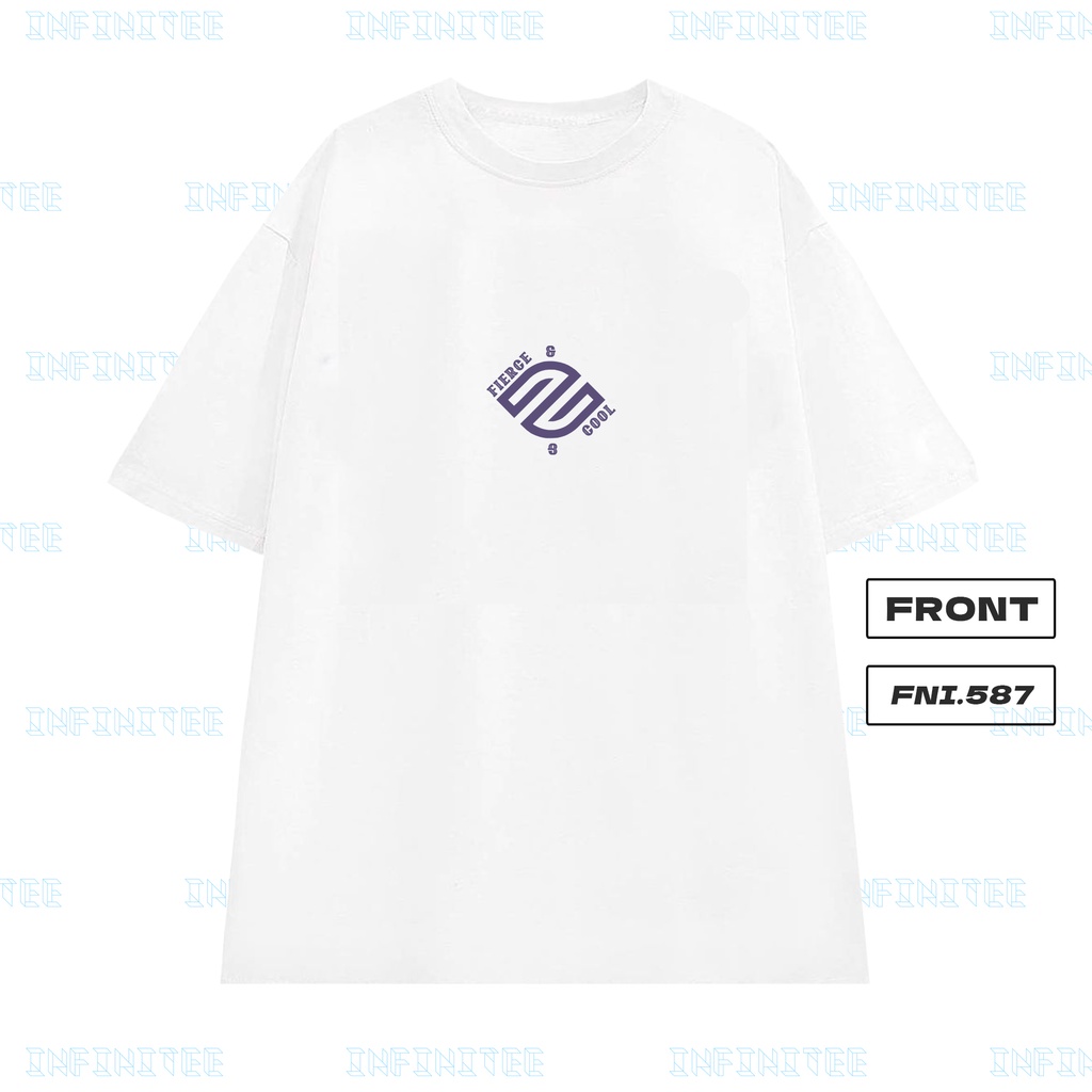 Áo thun INFINITEE Fni0587, Thun 100% Cotton - form rộng Unisex.