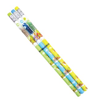 Hộp 12 Bút chì Smartkids SK-PC2B007 2B Dragon, ruột bút chì chất lượng, gỗ mềm dễ chuốt, thân in hình bắt mắt.