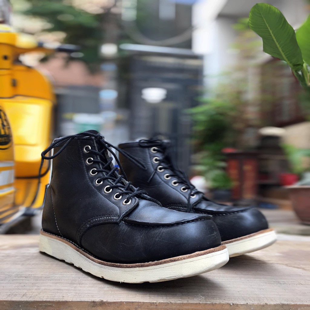 Hawkins moc shop toe boots