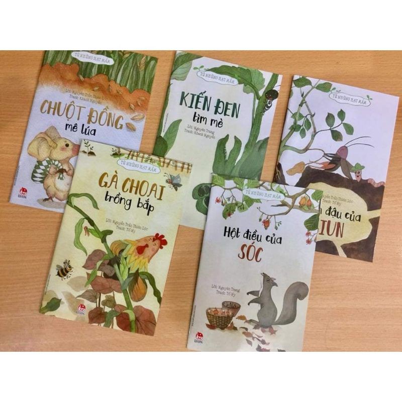 Ảnh Sách - Từ những hạt mầm (Bộ 5 cuốn) 2