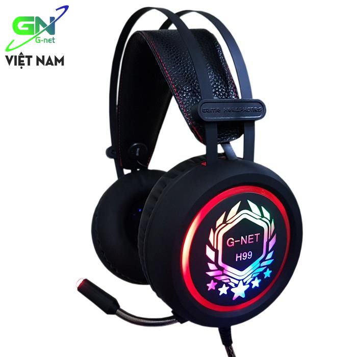 Tai nghe gaming Gnet H99 có mic led rgb - Bảo hành 12 tháng (G-net H99 ...
