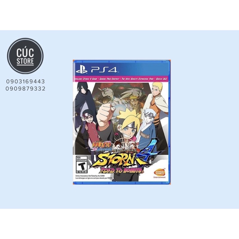 Đĩa chơi game PS4: Naruto Shippuden: Ultimate Ninja Storm 4 Road To ...