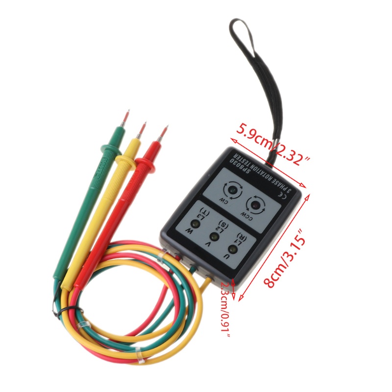 Cinna để xoay pha kỹ thuật số thông minh với máy đo đèn LED SP8030 Mới