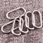 BORAGETE 2 / 5 / 10 Chiếc Ciling Carabiner Cắm Trại Đi Bộ Đường Dài An Toàn Dụng Cụ Ngoài Trời Khóa Móc Khóa